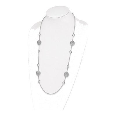 Sterling Silver Filigree Necklace – view 4