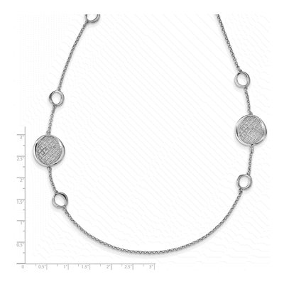 Sterling Silver Filigree Necklace – view 5