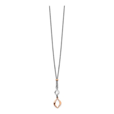 Rose Gold-Plated Sterling Silver Fancy Necklace – view 3