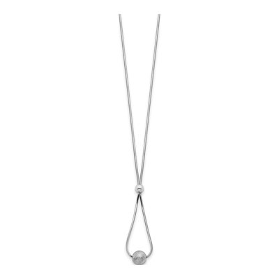 Sterling Silver Snake Necklace – view 2