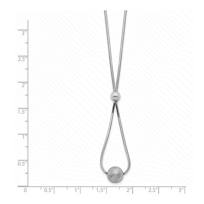 Sterling Silver Snake Necklace – view 4
