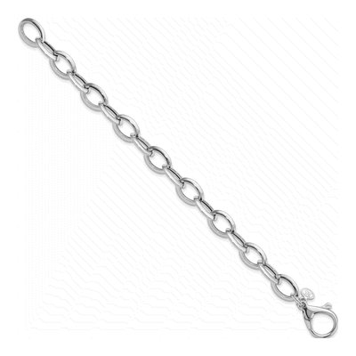 Sterling Silver Fancy Link Bracelet – view 2
