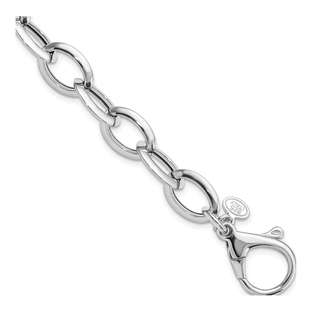 Sterling Silver Fancy Link Bracelet
