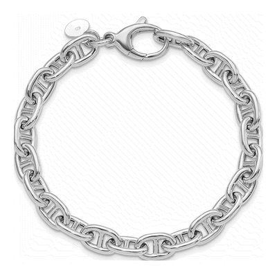 Sterling Silver Fancy Link Bracelet – view 4
