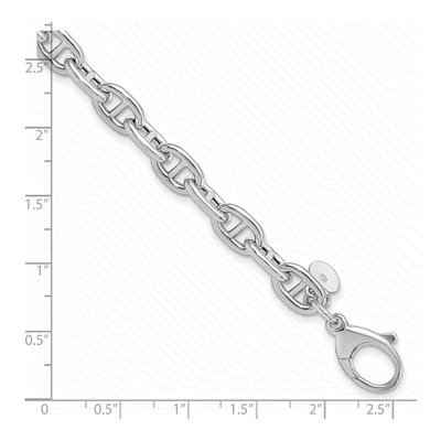 Sterling Silver Fancy Link Bracelet – view 5