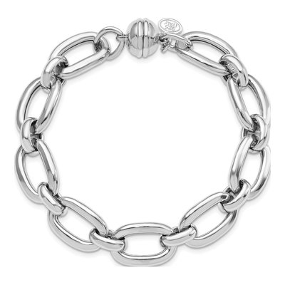 Sterling Silver Fancy Link Bracelet – view 4