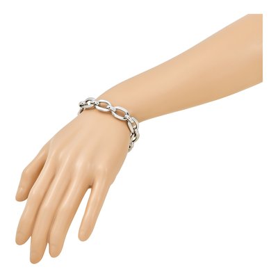 Sterling Silver Fancy Link Bracelet – view 7