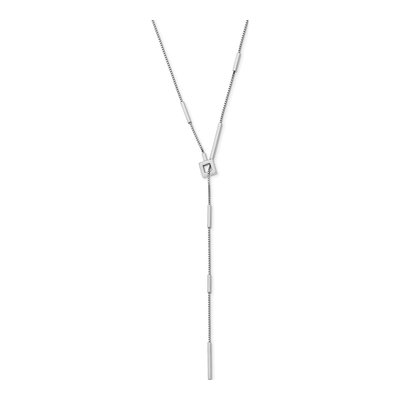 Sterling Silver Bar Necklace – view 3