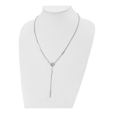 Sterling Silver Bar Necklace – view 4