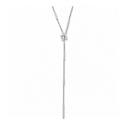 Sterling Silver Bar Necklace
