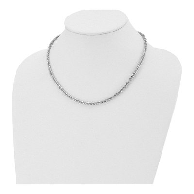 Sterling Silver 4.15mm Fancy Link Chain – view 3