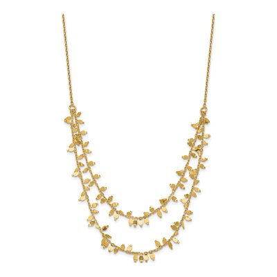 Gold-Plated Sterling Silver Multi-Layer Necklace – view 3
