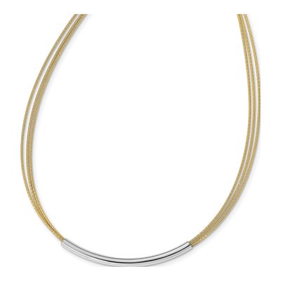Sterling Silver Bar Necklace