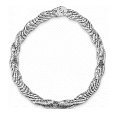 Sterling Silver Stretch Bangle Bracelet – view 2