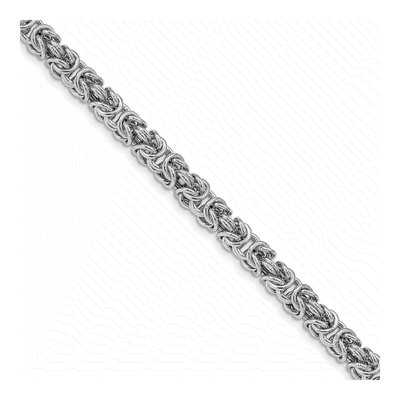 Sterling Silver Byzantine Bracelet