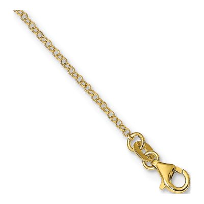 Gold-Plated Sterling Silver Fancy Necklace – view 3