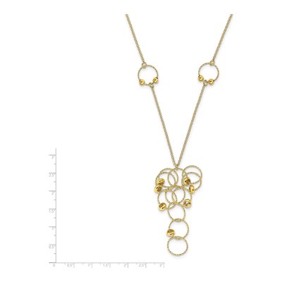 Gold-Plated Sterling Silver Fancy Necklace – view 5
