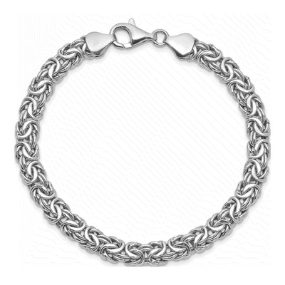 Sterling Silver Fancy Bracelet – view 4