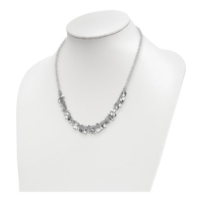 Sterling Silver Cable Necklace – view 4