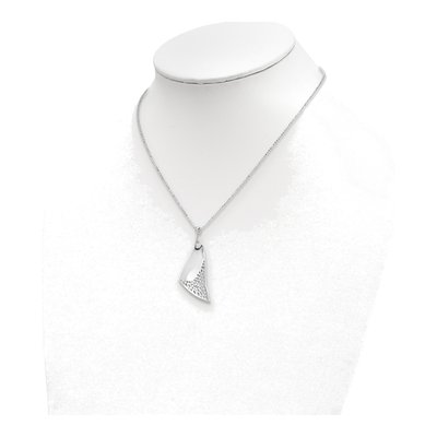 Sterling Silver Fancy Necklace – view 5