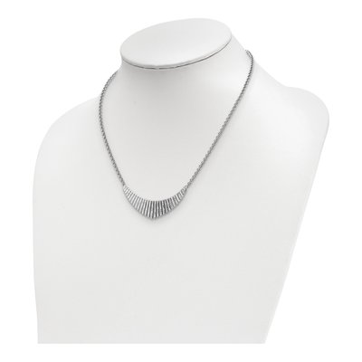 Sterling Silver Rolo Necklace – view 5