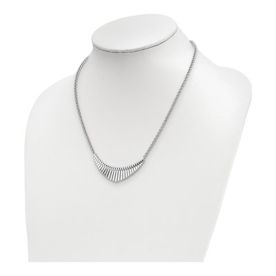 Sterling Silver Rolo Necklace – view 8