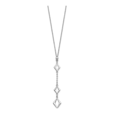 Sterling Silver Rolo Necklace – view 3