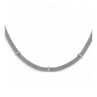 Sterling Silver CZ Necklace