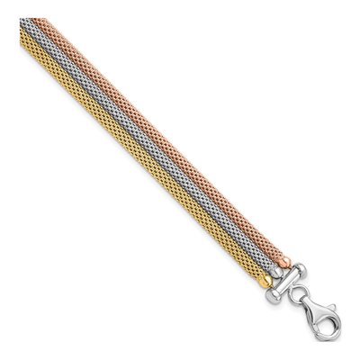 Sterling Silver Multi-Strand Bracelet