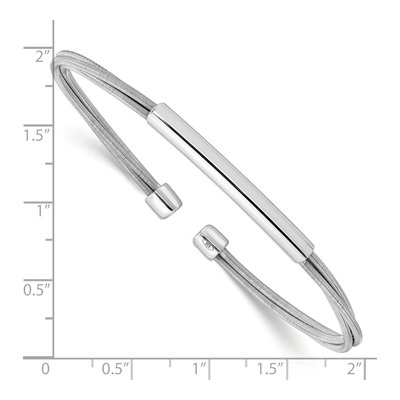 Sterling Silver Cuff Bracelet – view 4
