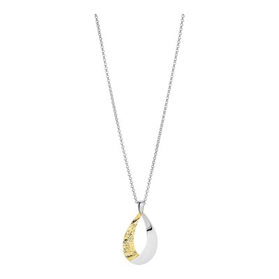 Gold-Plated Sterling Silver Rolo Pendant Necklace – view 6