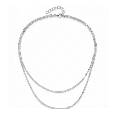 Sterling Silver 2.25mm Hollow Multi-Strand Link Chain – view 6