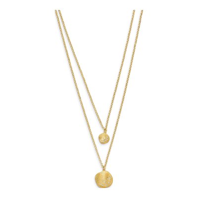 Gold-Plated Sterling Silver CZ 2-Strand Necklace – view 4