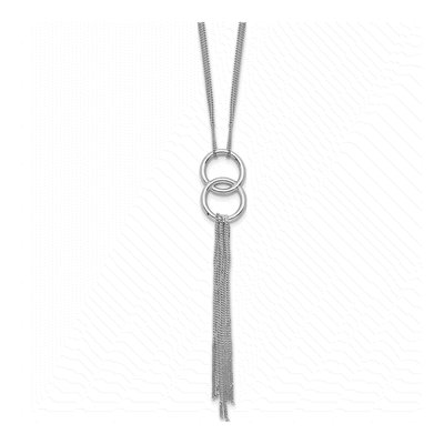 Sterling Silver Tassel Necklace – view 3