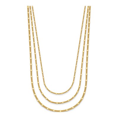 Gold-Plated Sterling Silver 1.85mm Multi-Strand Link Chain – view 4