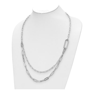 Sterling Silver Multi-Layer Necklace – view 3