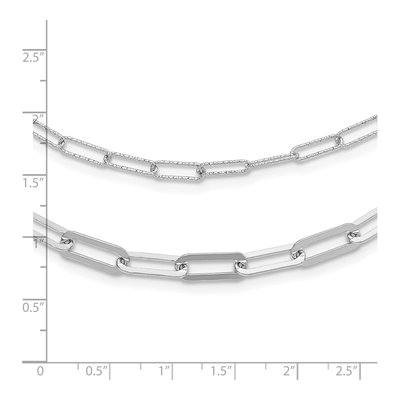 Sterling Silver Multi-Layer Necklace – view 4