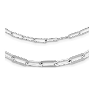 Sterling Silver Multi-Layer Necklace