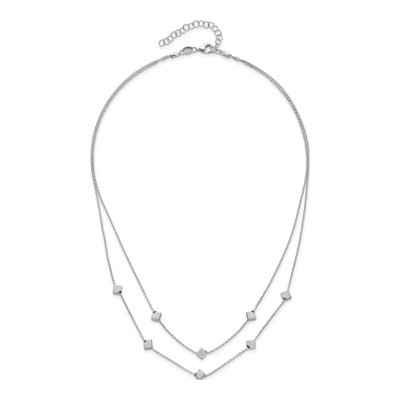 Sterling Silver Multi-Strand Beaded Necklace – view 6