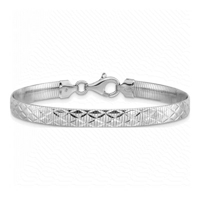 Sterling Silver Reversible Bracelet – view 4