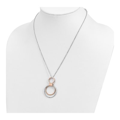 Sterling Silver Gold-Tone Plated Necklace | Leslie's – view 5