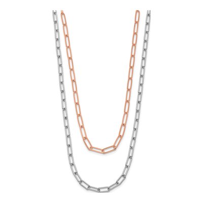 Sterling Silver 2-Strand Snake Necklace – view 4