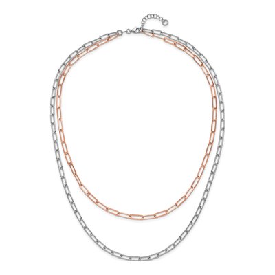 Sterling Silver 2-Strand Snake Necklace – view 6