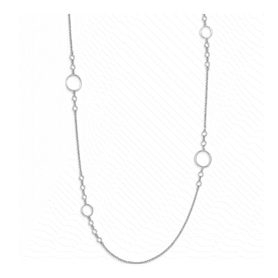 Sterling Silver Rolo Necklace – view 4