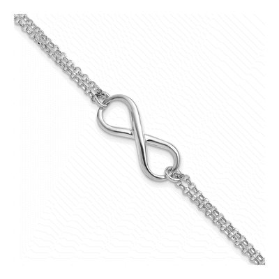 Sterling Silver Infinity Bracelet
