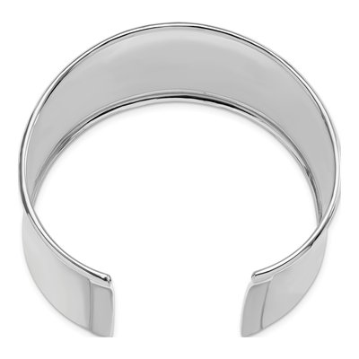 Sterling Silver Slip-On Cuff Bracelet – view 2