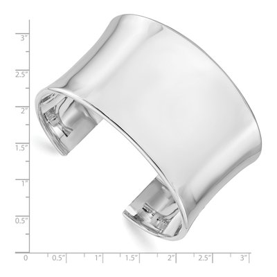 Sterling Silver Slip-On Cuff Bracelet – view 3