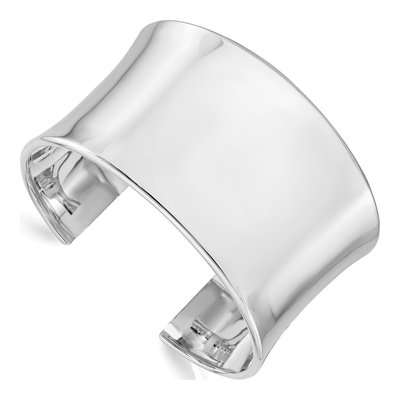 Sterling Silver Slip-On Cuff Bracelet