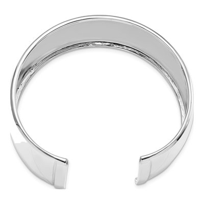 Sterling Silver Slip-On Cuff Bracelet – view 3