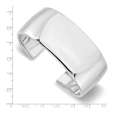 Sterling Silver Slip-On Cuff Bracelet – view 4